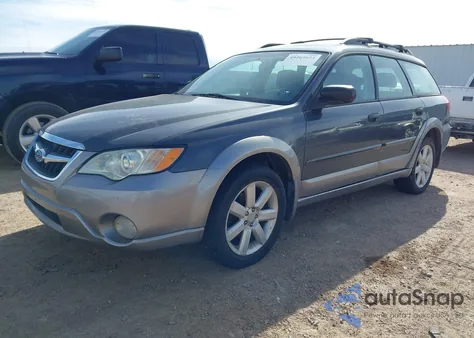 2009 Subaru Outback 2.5I z USA, uszkodzony, nr VIN 4S4BP61C297333865